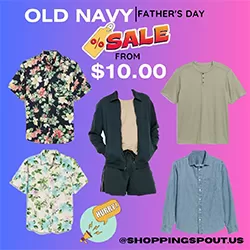 Hot Deals at Old Navy Starting from $10